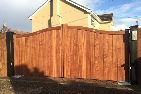 sapele hardwood treated brown